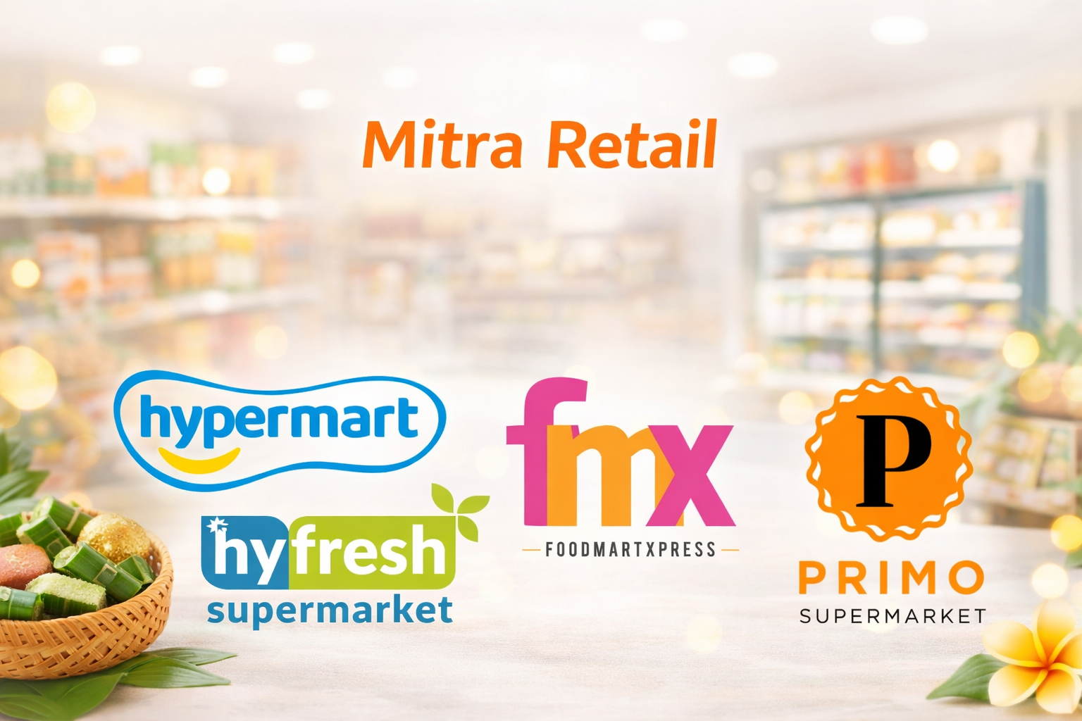 Kemasan makanan rapi