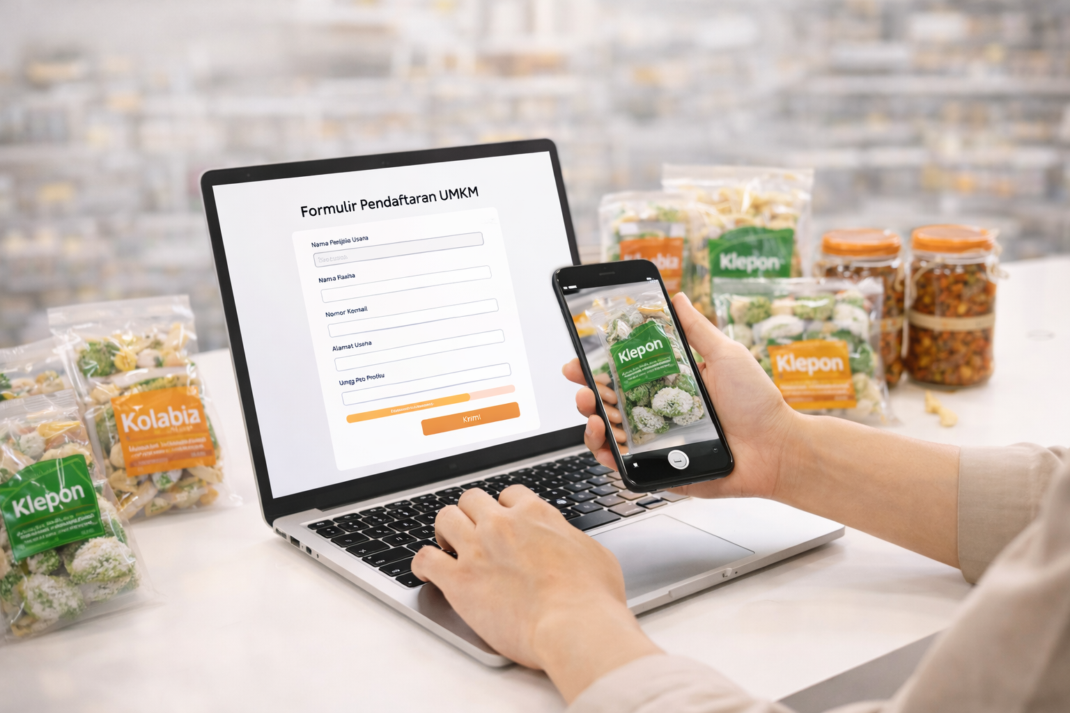 Form pendaftaran UMKM