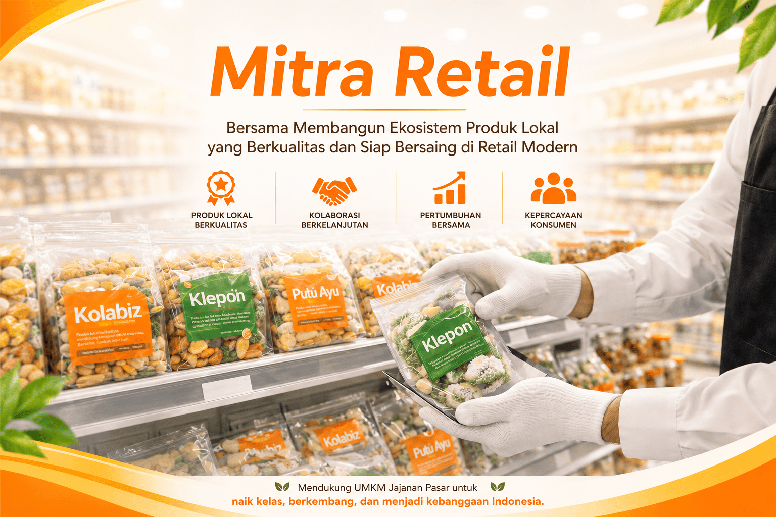 Produk masuk retail modern
